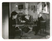 8g327 TORMENT deluxe Swedish 9.25x12 still '44 written by Ingmar Bergman, two men talking!