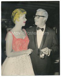 8g187 HARRY KARL deluxe 11x14 still '50s in tuxedo with drink standing by pretty blonde!
