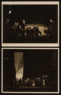 8g228 WINTERSET 2 deluxe stage play 11x14 stills '35 Burgess Meredith in Maxwell Anderson's play!