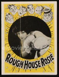8g676 ROUGH HOUSE ROSIE herald '27 sexy Clara Bow is a winner in the boxing ring!