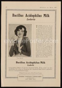 8g600 ALBERTO VARGAS: BACILLUS ACIDOPHILUS MILK magazine ad '27 wonderful early artwork!