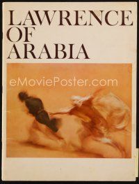 8g450 LAWRENCE OF ARABIA program book '63 David Lean classic starring Peter O'Toole!
