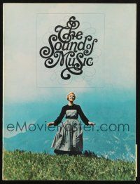8g477 SOUND OF MUSIC program book '65 great images of Julie Andrews & top cast!