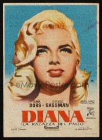 8g829 LOVE SPECIALIST Spanish herald '59 completely different art of ultra sexy Diana Dors by Jano!