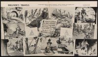 8g526 GULLIVER'S TRAVELS trade ad '39 classic cartoon by Dave Fleischer, great images!