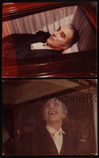 8g217 DRACULA & SON 2 color 9.5x12s & DRACULA A.D. 1972 11x14 '70s images of vampire Christopher Lee