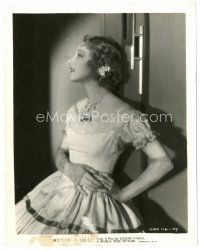 8j195 CONSTANT WOMAN 8x10 still '33 full-length close up of pretty Leila Hyams, Auction in Souls!