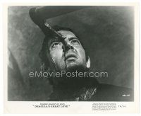 8j283 DRACULA'S GREAT LOVE 8x10 still '74 gruesome close up of man with hatchet in head!