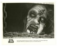 8j305 EVIL DEAD 8x10 still '82 Sam Raimi cult classic, best close up of gruesome zombie!