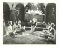 8j320 FIRE MAIDENS OF OUTER SPACE 8x10 still '56 sexy girl dances before sacrifice on altar!