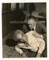 8j482 ISLE OF THE DEAD 8x10 still '45 Jason Robards finds dying Boris Karloff by Alex Kahle!