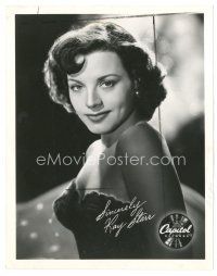 8j532 KAY STARR 8x10 music publicity still '50 sexy portrait of the jazz singer for Capital Records