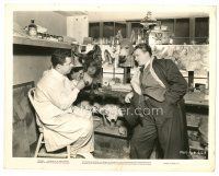 8j660 MIDSUMMER NIGHT'S DREAM candid 8x10 still '35 James Cagney being shown heads in makeup room!