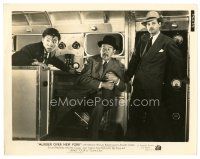 8j688 MURDER OVER NEW YORK 8x10 still '40 Sidney Toler as Charlie Chan in plane with Sen Yung!