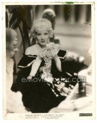 8j827 SCARLET EMPRESS 8x10 still '34 Josef von Sternberg, Marlene Dietrich as Catherine the Great!