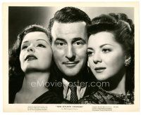 8j943 TWO O'CLOCK COURAGE 8x10 still '44 Tom Conway w/sexy Ann Rutherford & Jane Greer!