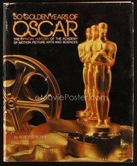 8m169 50 GOLDEN YEARS OF OSCAR first edition hardcover book '79 official history of Academy Awards!
