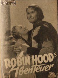 8m228 ADVENTURES OF ROBIN HOOD Austrian program R40s Errol Flynn, Olivia De Havilland, different!