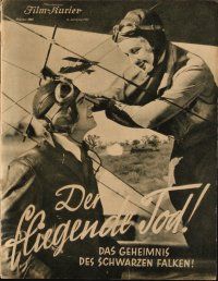 8m229 AIRMAIL MYSTERY German program '32 James Flavin, Lucile Browne, cool airplane images!