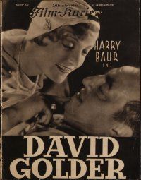 8m242 DAVID GOLDER German program '31 rich Jewish businessman Harry Baur loses his fortune!