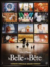 8r144 BEAUTY & THE BEAST IMAX French 1p R02 Walt Disney cartoon classic, cool images of cast!