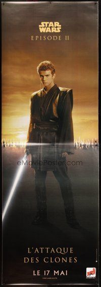 8r116 ATTACK OF THE CLONES teaser DS French 2p '02 Star Wars Episode II, Christensen as Anakin!