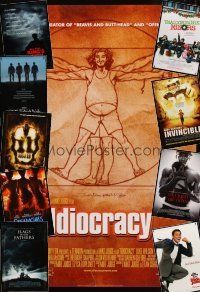 8s073 LOT OF 39 UNFOLDED DOUBLE-SIDED ONE-SHEETS '05 - '06 Idiocracy, Dreamgirls & many more!