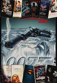 8s077 LOT OF 33 UNFOLDED DOUBLE-SIDED ONE-SHEETS '91 - '06 Die Another Day, Superman Returns