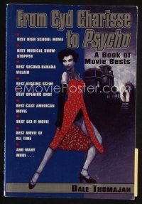 8s252 FROM CYD CHARISSE TO PSYCHO second edition softcover book '92 A Book of Movie Bests!