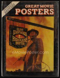 8s215 GREAT MOVIE POSTERS first edition hardcover book '82 full-page full-color artwork images!