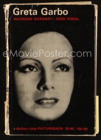 8s254 GRETA GARBO second edition English softcover book '67 an illustrated biography!
