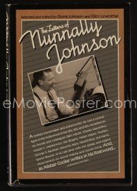 8s225 LETTERS OF NUNNALLY JOHNSON first edition hardcover book '81 biography of the director!