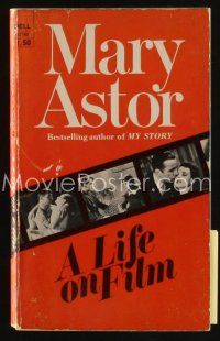 8s263 LIFE ON FILM third edition softcover book '67 an illustrated biography of Mary Astor!