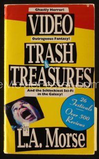 8s285 VIDEO TRASH & TREASURES second edition softcover book '89 straight to video movies!