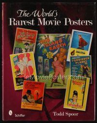 8s238 WORLD'S RAREST MOVIE POSTERS first edition hardcover book '10 loaded with full-color images!