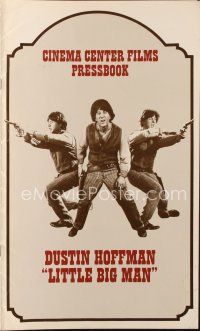 8s383 LITTLE BIG MAN pressbook '71 Dustin Hoffman, the most neglected hero in history, Arthur Penn