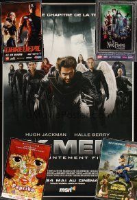 9a038 LOT OF 14 UNFOLDED DOUBLE-SIDED FRENCH ONE-PANELS '91 - '06 X-Men The Last Stand, Daredevil