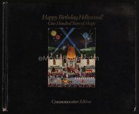 9a215 HAPPY BIRTHDAY HOLLYWOOD first edition hardcover book '87 One Hundred Years of Magic!