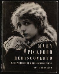 9a223 MARY PICKFORD REDISCOVERED hardcover book '99 Rare Pictures of a Hollywood Legend!