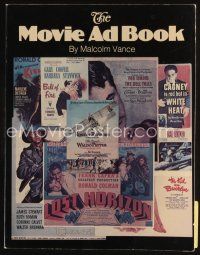 9a245 MOVIE AD BOOK first edition softcover book '81 contains many color poster & ad images!