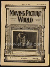 9a057 MOVING PICTURE WORLD exhibitor magazine March 21, 1914 Mary Pickford, Universal's Samson!