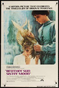 9c096 BROTHER SUN SISTER MOON 1sh '73 Franco Zeffirelli's Fratello Sole, Sorella Luna!