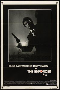 9c208 ENFORCER 1sh '76 photo of Clint Eastwood as Dirty Harry by Bill Gold!
