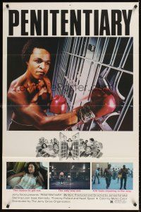 9c616 PENITENTIARY 1sh '80 boxer Leon Isaac Kennedy goes to tough prison!