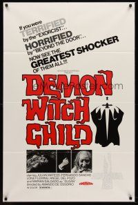 9c637 POSSESSED 1sh '75 Demon Witch Child, the greatest shocker of them all!