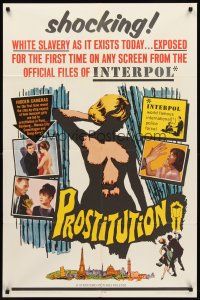 9c646 PROSTITUTION 1sh '65 shameful story of worldwide white slavery as it exists today!