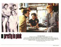 9d698 PRETTY IN PINK English LC '86 Annie Potts watches Jon Cryer scream at Molly Ringwald!