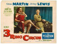 9d169 3 RING CIRCUS LC #5 '54 wacky Jerry Lewis with Elsa Lanchester as The Bearded Lady!