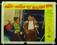 9d181 ABBOTT & COSTELLO MEET THE KEYSTONE KOPS LC #2 '55 Bud & Lou as hobos riding the rails!