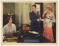 9d215 BACHELOR GIRL LC '29 pretty Thelma Todd comes between William Collier Jr & Jacqueline Logan!